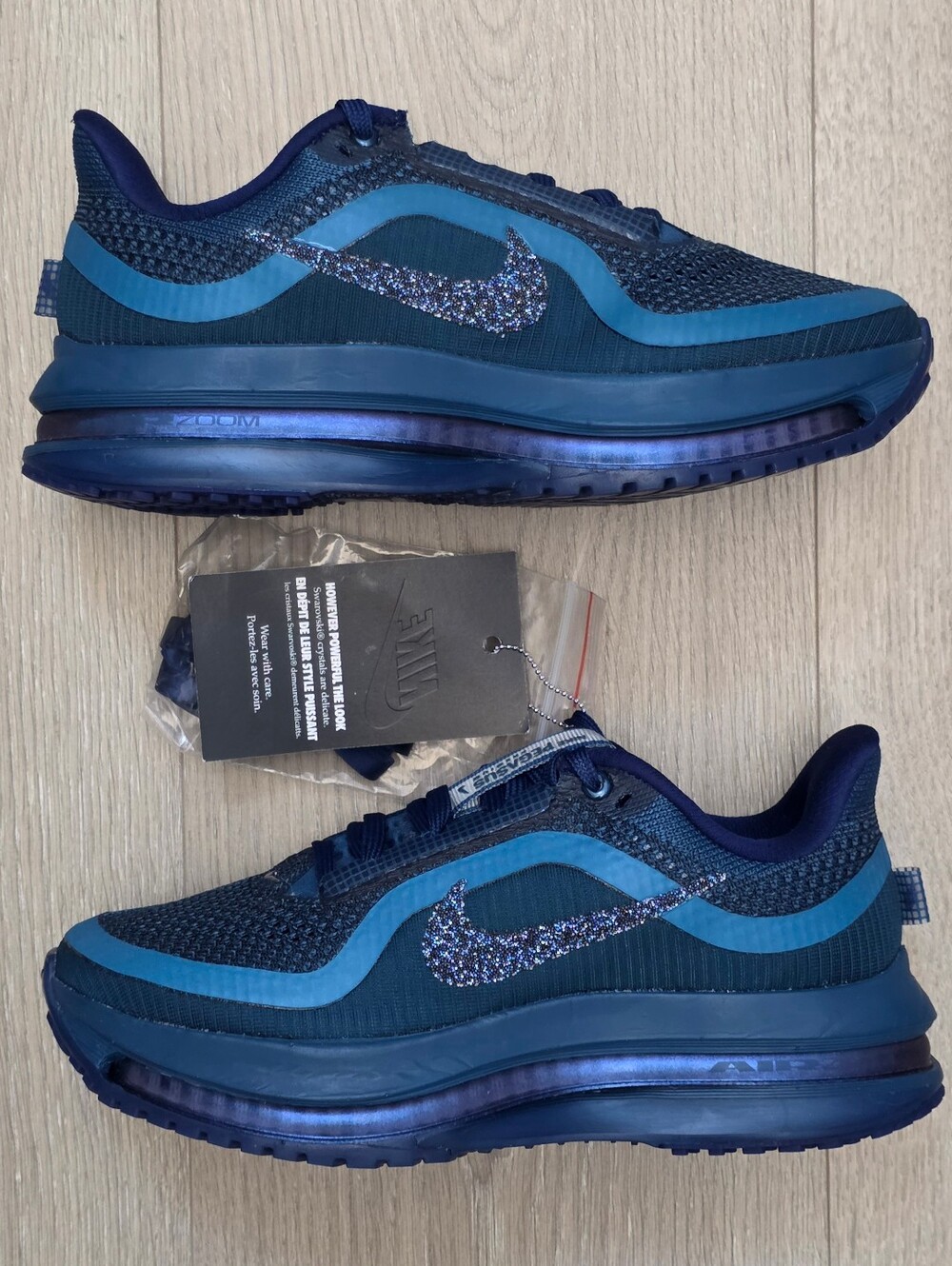 Nike X Swarovski® Pegasus Premium Running Shoes IM7384-499 Women Sizes MSRP $310